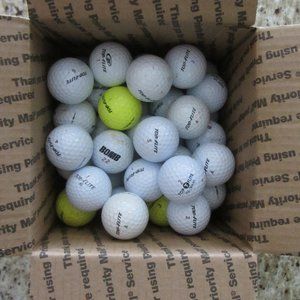 45 topflite golfballs used balls